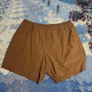 Lululemon Pace Breaker Linerless 7" XXL copper brown